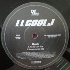 Ll Cool J - Ll Cool J - Hush / Rub My Back - Def Jam Recordings