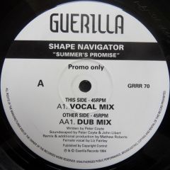 Shape Navigator - Shape Navigator - Summer's Promise - Guerilla