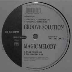 Groove Solution - Groove Solution - Magic Melody - House Nation