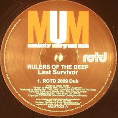 Rulers Of The Deep - Rulers Of The Deep - Last Survivor - Mum 2