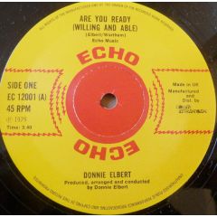 Donnie Elbert - Donnie Elbert - Are You Ready (Willing And Able) - Echo