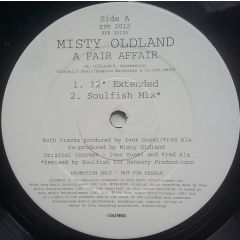 Misty Oldland - Misty Oldland - A Fair Affair (Je T'aime) - Columbia