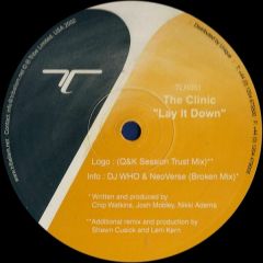 The Clinic - The Clinic - Lay It Down - Tribe