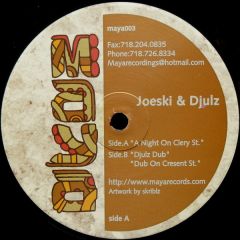 Joeski & Djulz - Joeski & Djulz - A Night On Cely St. - Maya