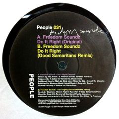Freedom Soundz - Freedom Soundz - Do It Right - People
