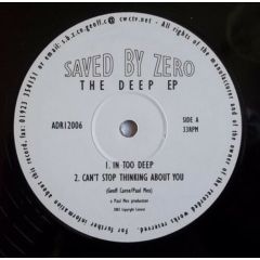 Saved By Zero - Saved By Zero - The Deep EP - Adri