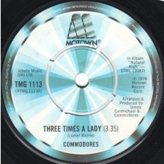 Commodores - Commodores - Three Times A Lady - Motown