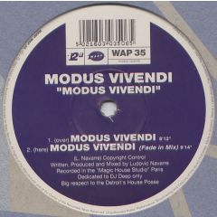 Modus Vivendi - Modus Vivendi - Modus Vivendi - Warp Records