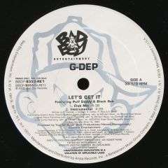 G Dep - G Dep - Lets Get It - Bad Boy