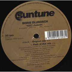 Boris Dlugosch - Boris Dlugosch - Keep Pushin - Suntune