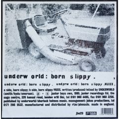 Underworld - Underworld - Born Slippy - Junior Boys Own