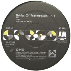 OMD - OMD - Brides Of Frankenstein - A&M Records