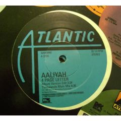 Aaliyah - Aaliyah - 4 Page Letter - Atlantic