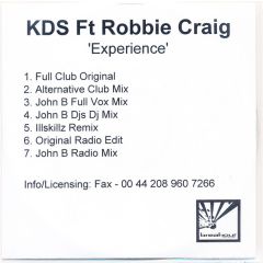 K-D-S Featuring - K-D-S Featuring - Experience - Breakout Records