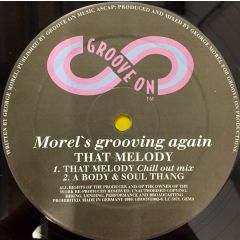 Morel's Grooving Again - Morel's Grooving Again - That Melody - Groove On