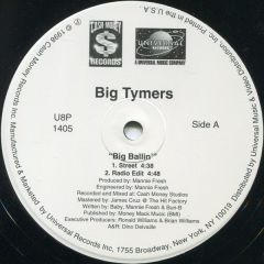 Big Tymers - Big Tymers - Big Ballin - Universal