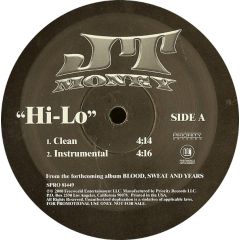 Jt Money - Jt Money - Hi Lo - Priority