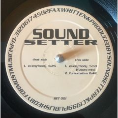Sound Setter - Sound Setter - Everybody - Sound Set 1