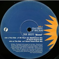 Mr Roy - Mr Roy - Saved - Fresh