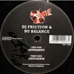 DJ Friction & Nu Balance - DJ Friction & Nu Balance - Movement - Trouble On Vinyl