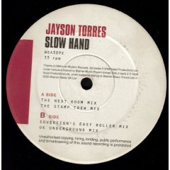 Jayson Torres - Jayson Torres - Slow Hand - Radar