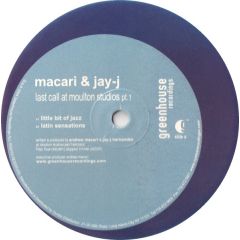 Macari & Jay J - Macari & Jay J - Last Call At Moulton Studios Pt 1 - Greenhouse