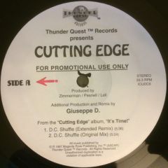 Cutting Edge - Cutting Edge - D.C. Shuffle - Thunder Quest Records