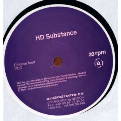 Hd Substance / Daniel Erbe - Hd Substance / Daniel Erbe - Chinese Food - Audiodrome