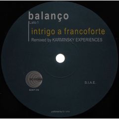 Balanco - Balanco - Intrigo A Francoforte - Schema