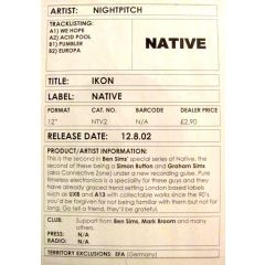 Nightpitch - Nightpitch - Ikon - Native