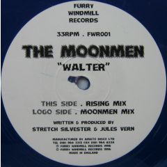 The Moonmen - The Moonmen - Walter (Blue Vinyl Ltd) - Furry Windmill