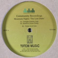 Community Rec & Mountain Nights - Community Rec & Mountain Nights - Lost Dubs - Totem