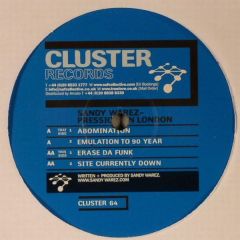 Sandy Warez - Pression On London - Cluster