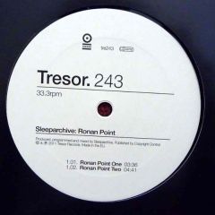 Sleeparchive - Sleeparchive - Ronan Point - Tresor