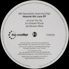 Am Specialists - Am Specialists - Helsinki 8th Lane EP - 3Am Recordings