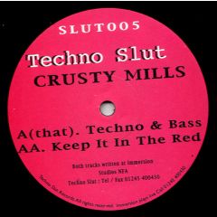 Crusty Mills - Crusty Mills - Techno Sl*t 5 - Techno Slut Records