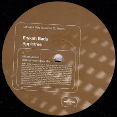 Erykah Badu - Erykah Badu - Appletree - Universal Records