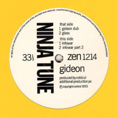 Gideon - Gideon - Gideon Dub - Ninja Tune