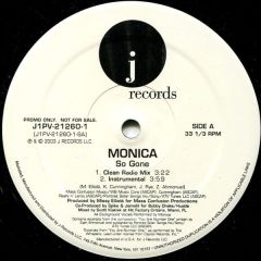 Monica - Monica - So Gone - J Records