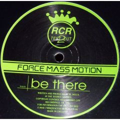 Force Mass Motion - Force Mass Motion - Be There - Rabbit City Records