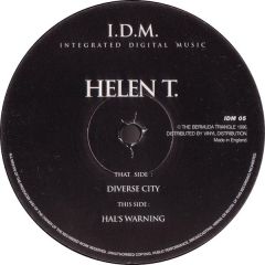 Helen T - Helen T - Diverse City - IDM