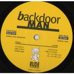 Backdoor Man - Backdoor Man - Scapa Flow - Rude Recordings