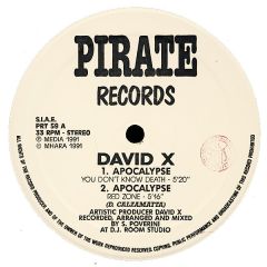 David X - David X - Apocalypse - Pirate