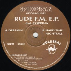 Spik & Span - Spik & Span - Rude Fm EP - Spik & Span 2