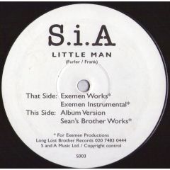 Sia - Sia - Little Man - Long Lost Brother Records