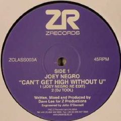 Joey Negro / Sessomatto - Joey Negro / Sessomatto - Can't Get High Without U / I'm Back - Z Classics