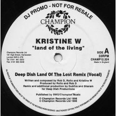 Kristine W - Kristine W - Land Of The Living - Champion