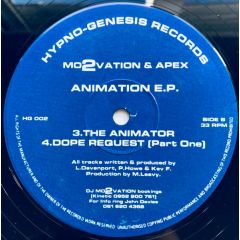 Mo2Vation & Apex - Mo2Vation & Apex - Animation EP - Hypno-Genesis