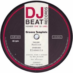 Groove Template - Groove Template - Radius - DJ Beat