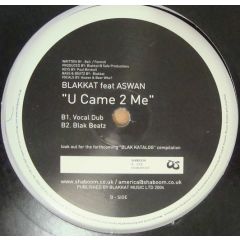 Blakkat & Aswan - Blakkat & Aswan - U Came To Me - Shaboom